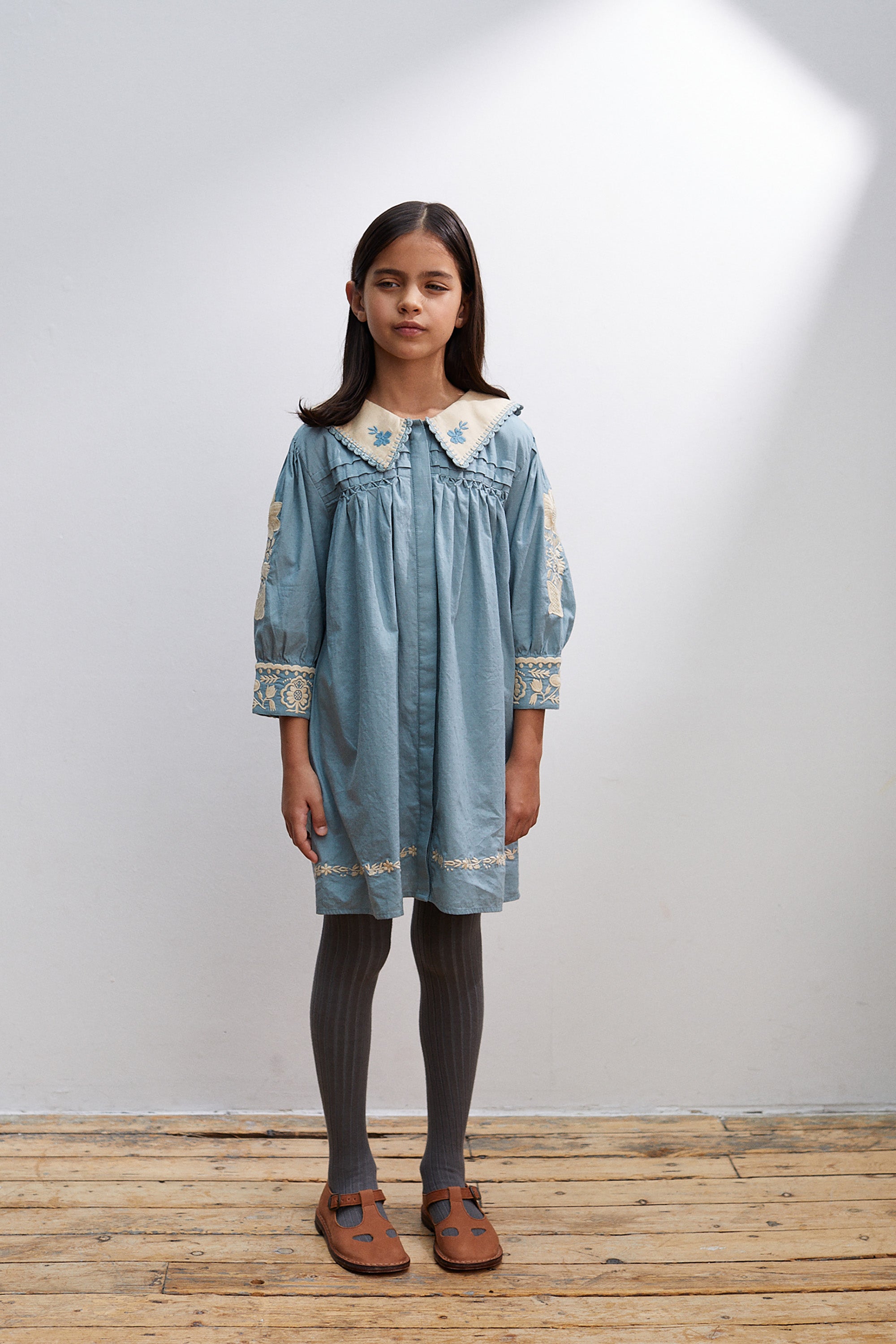 Hemdkleid Bette in Hellblau