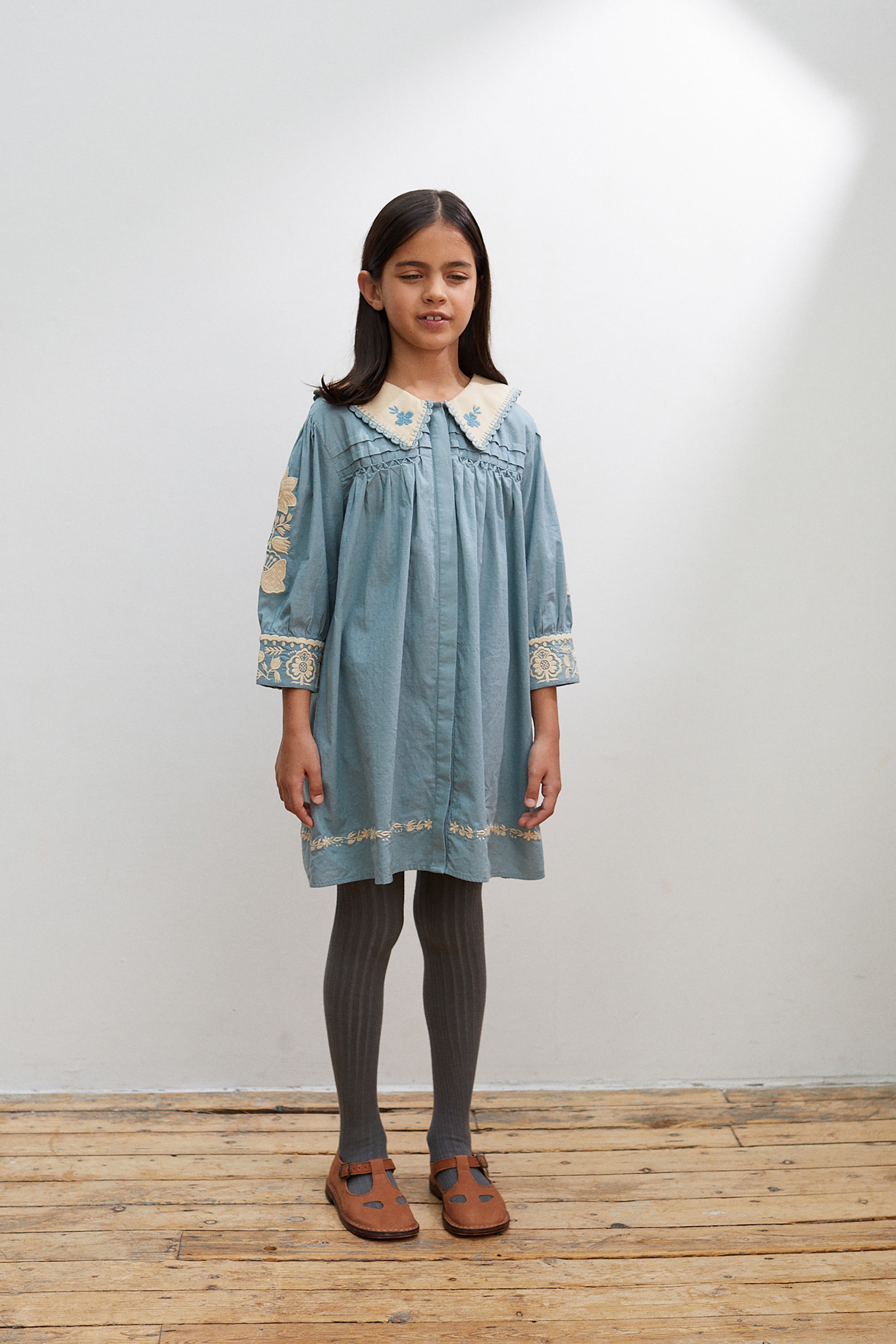 Hemdkleid Bette in Hellblau