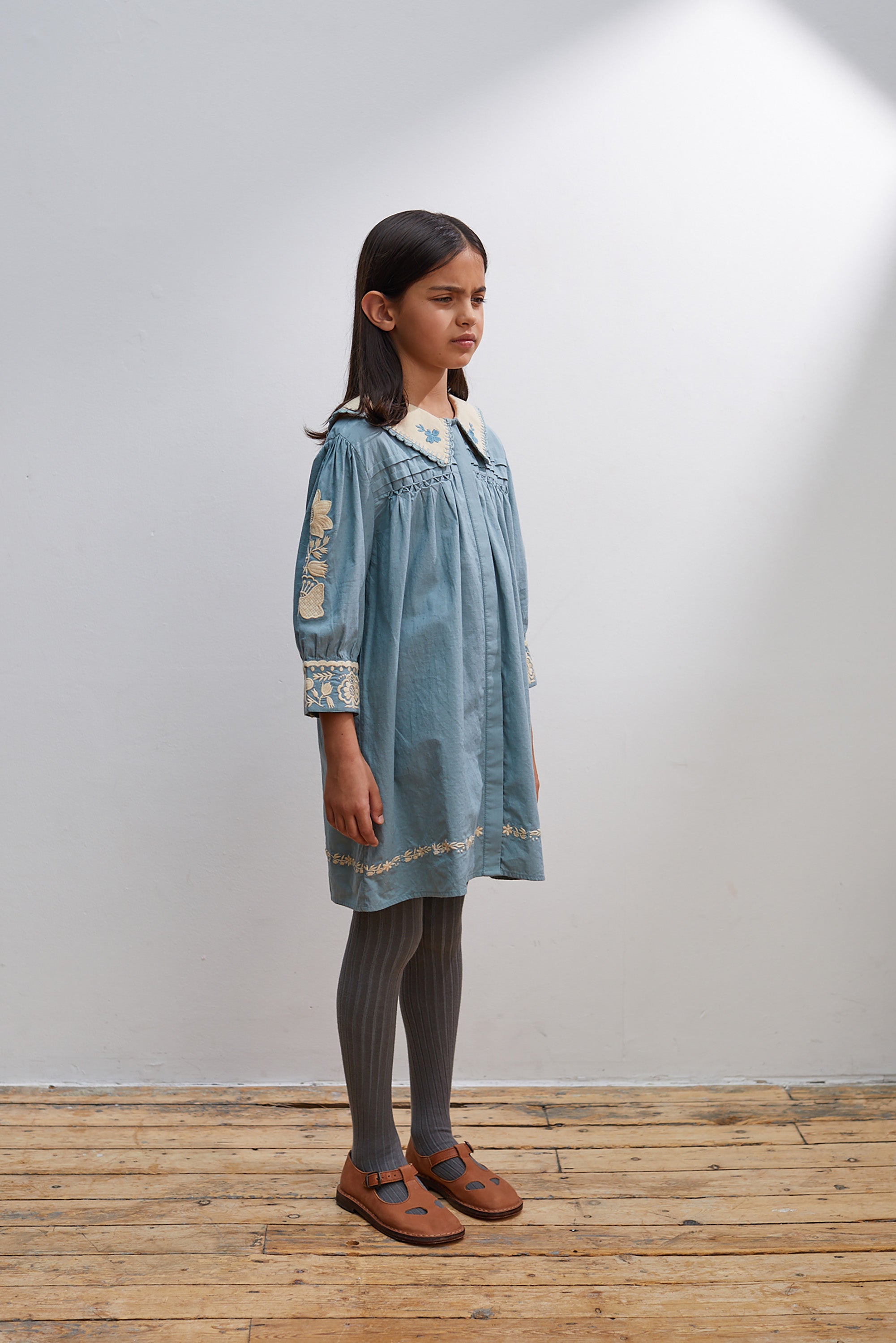 Hemdkleid Bette in Hellblau