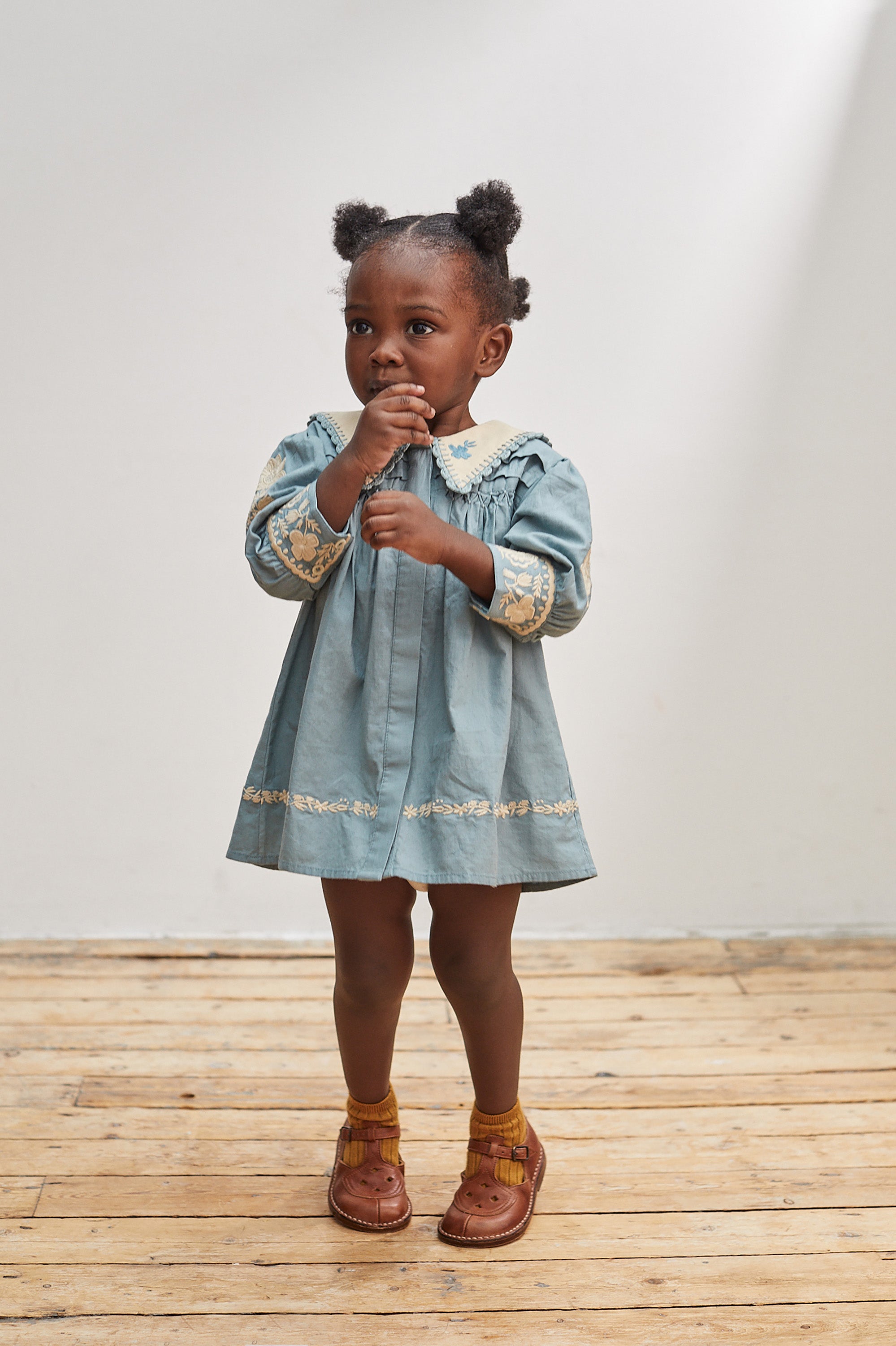 Hemdkleid Bette in Hellblau