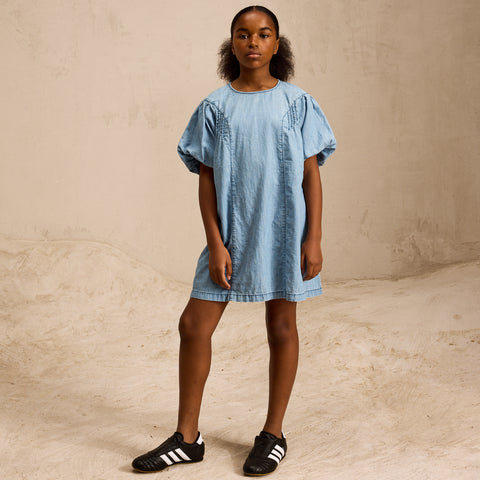 Jeanskleid Warp in Hellblau