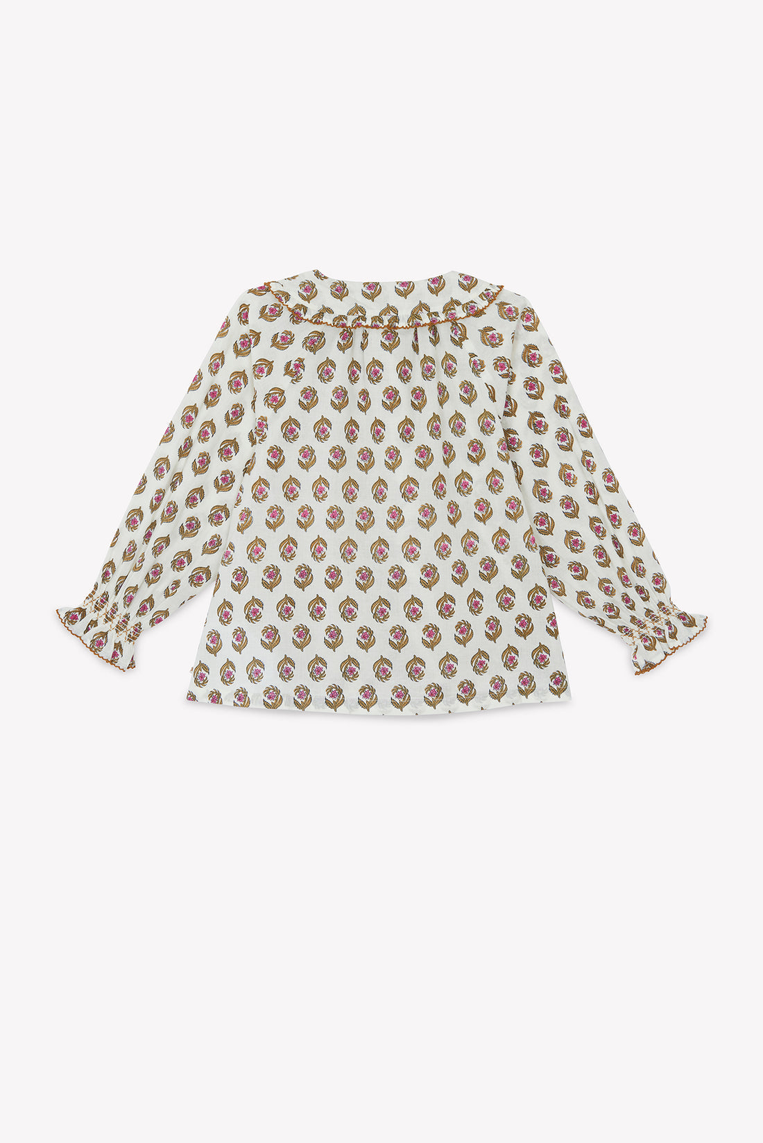 Gemusterte Bluse Figue