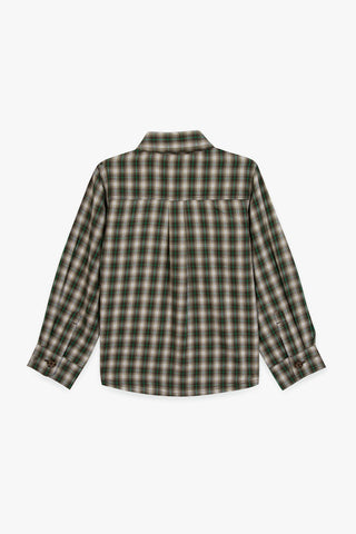 Kariertes Hemd Paname in Grün