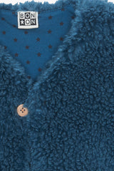 Weste Beti in Petrol Blau