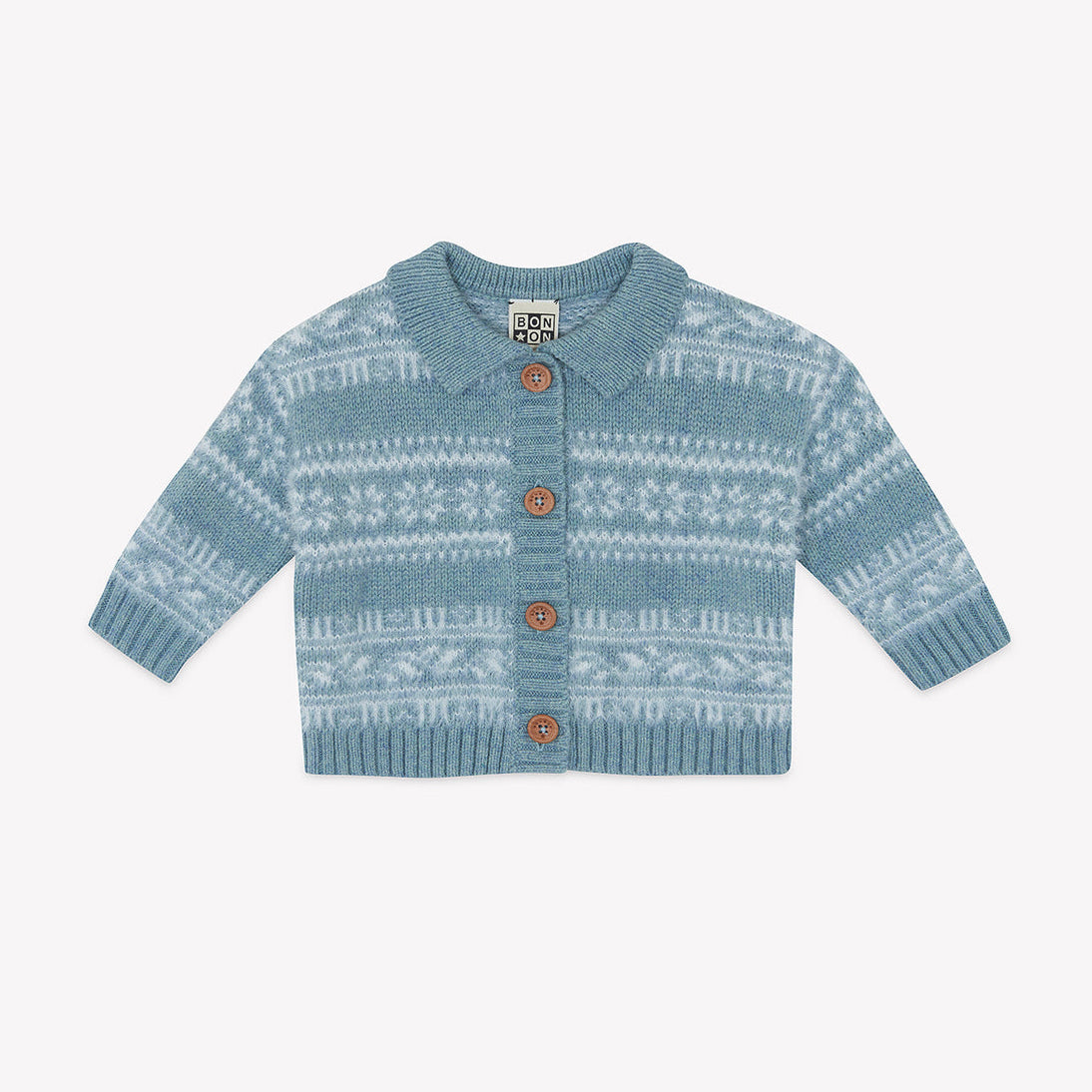 Baby Cardigan Lucien in Hellblau