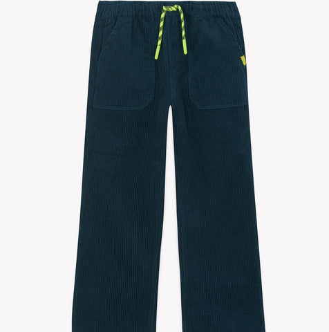 Kordhose Datcha in Petrol Blau