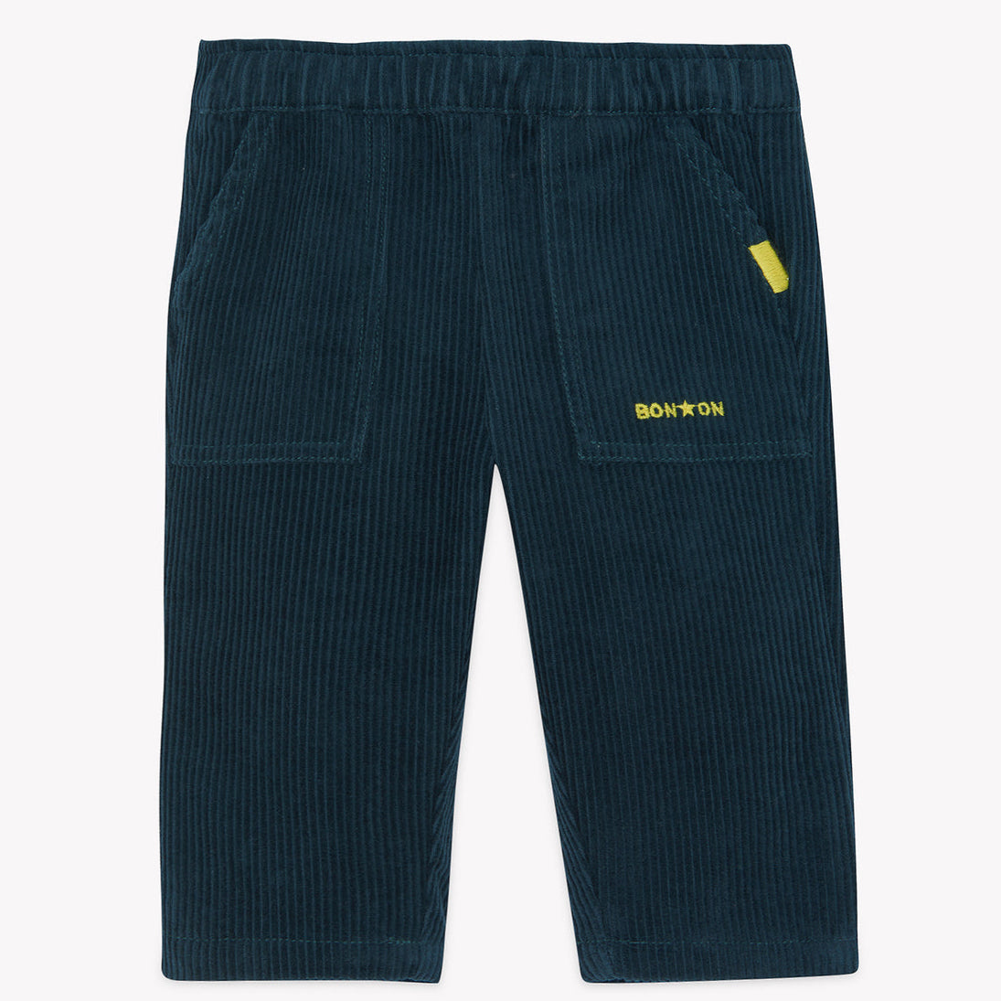Baby Kordhose Darius in Petrol Blau