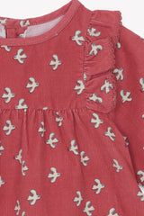 Baby Kordkleid Mirtle in pink