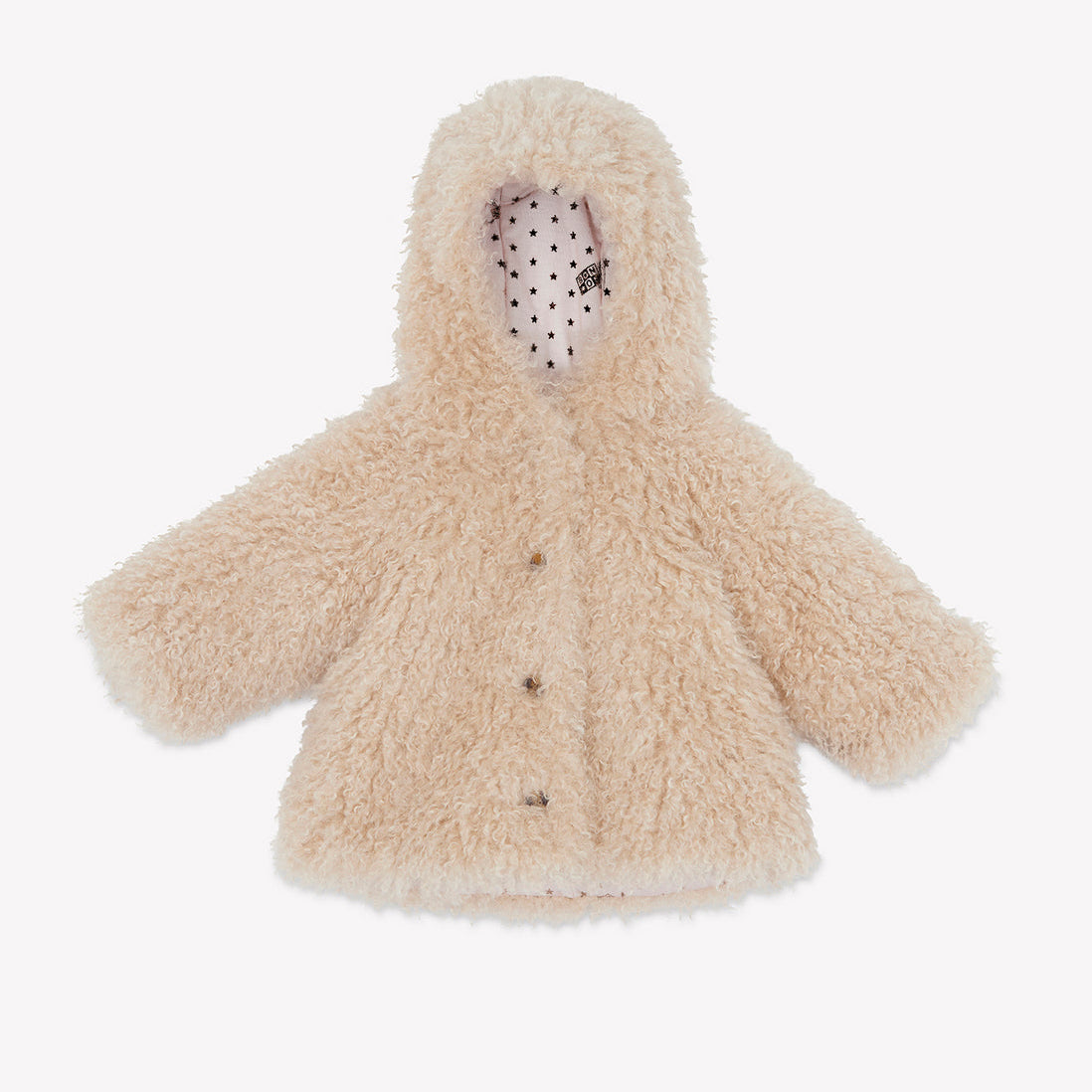 Baby Fellmantel Mignon in Beige