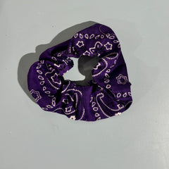 Scrunchie Bandana Print Diverse Farben