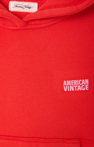 Hoodie Izubird in Rot