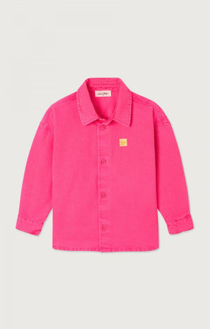 Overshirt Rygybay in Neon Pink