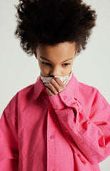Overshirt Rygybay in Neon Pink