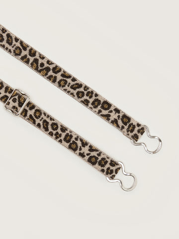 Elastischer Leopard Gürtel