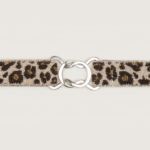 Elastischer Leopard Gürtel