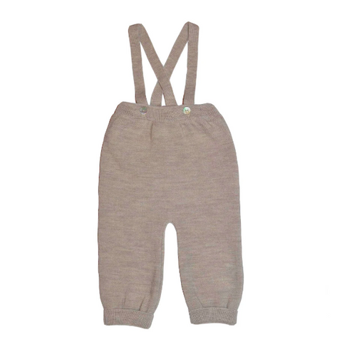 Trägerhose Beige