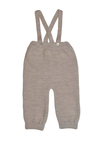 Trägerhose Beige