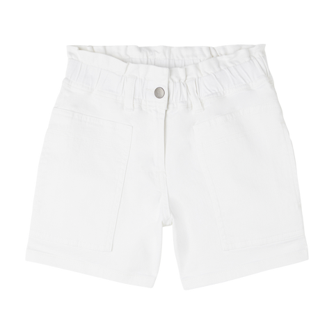 Denim Shorts in Weiß