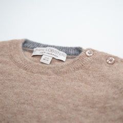 Baby Kaschmir Pullover Bob in Beige