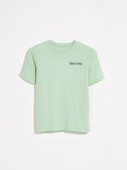 T-Shirt Kenny in Mint Grün